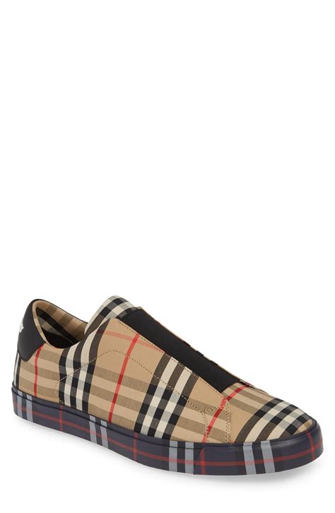 burberry slip ons mens|Men's Burberry Designer Loafers & Slip Ons .